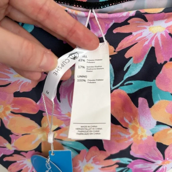 NWT Cupshe Saint Tropez Swimsuit (M) - Picture 7 of 9
